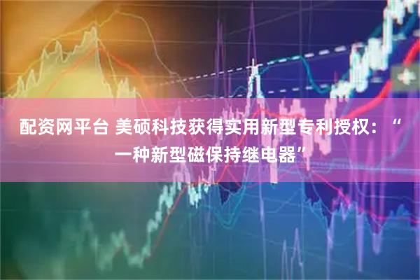 配资网平台 美硕科技获得实用新型专利授权：“一种新型磁保持继电器”