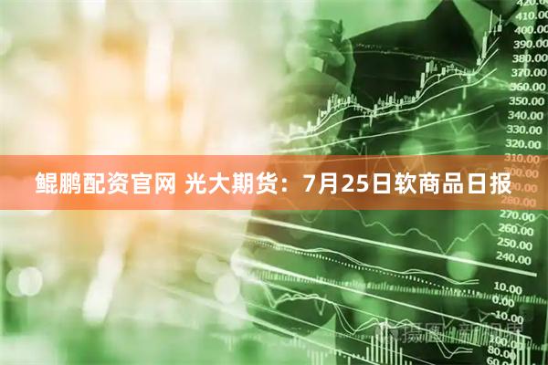 鲲鹏配资官网 光大期货：7月25日软商品日报