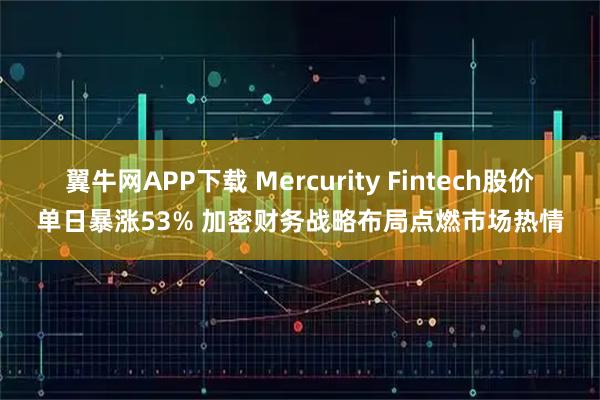 翼牛网APP下载 Mercurity Fintech股价单日暴涨53% 加密财务战略布局点燃市场热情